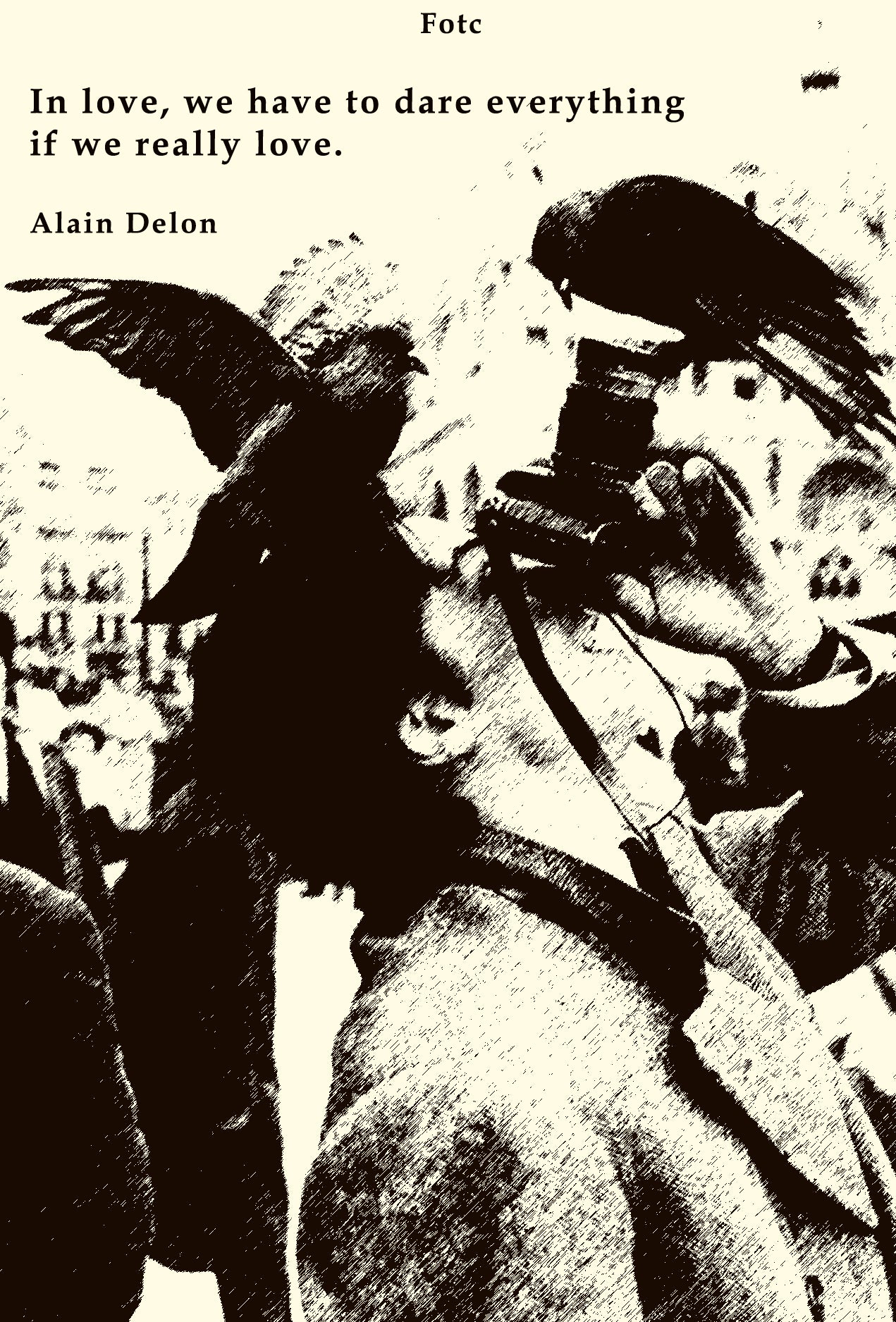 Alain Delon Poster