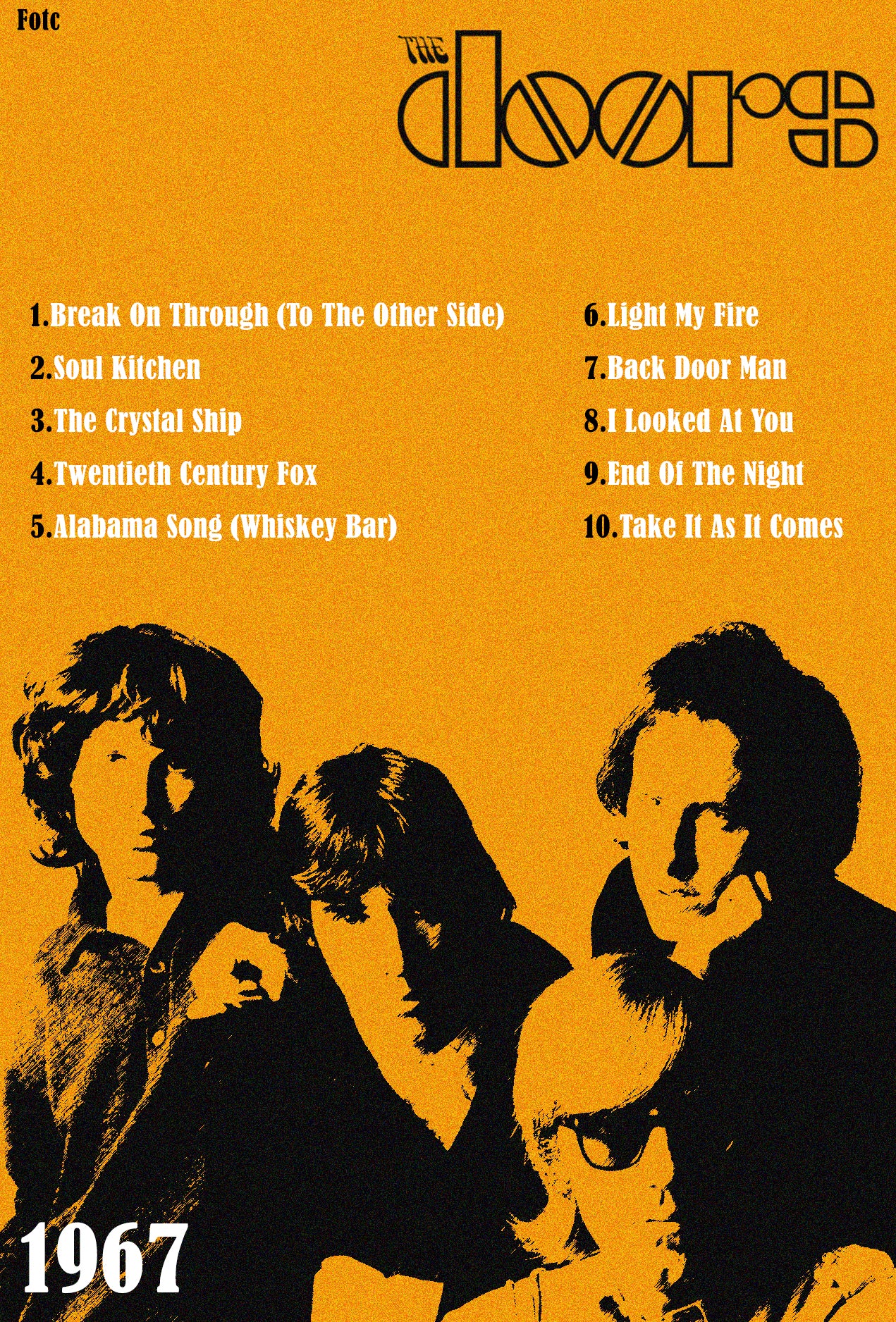 The Doors album Poster