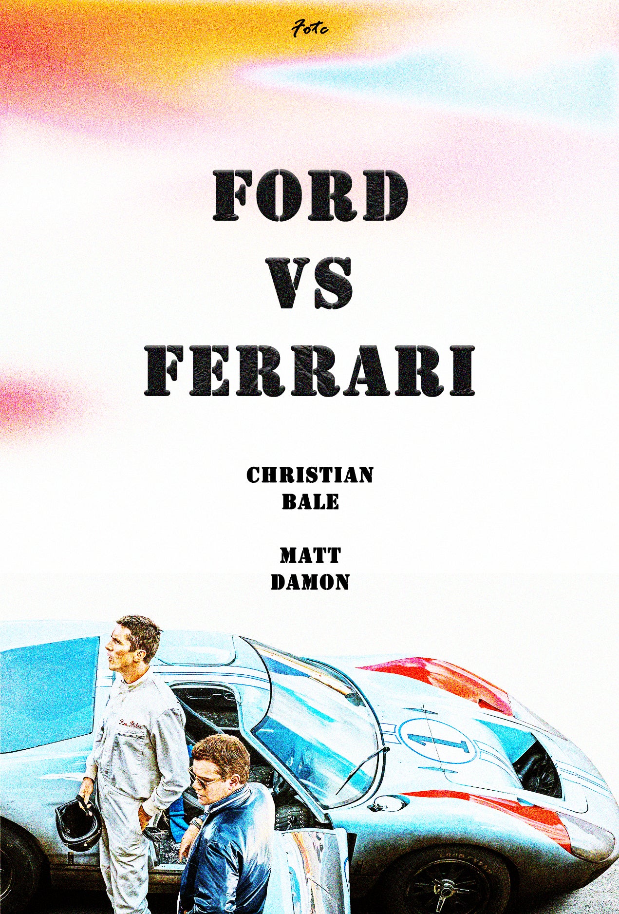Ford Vs ferrari Poster