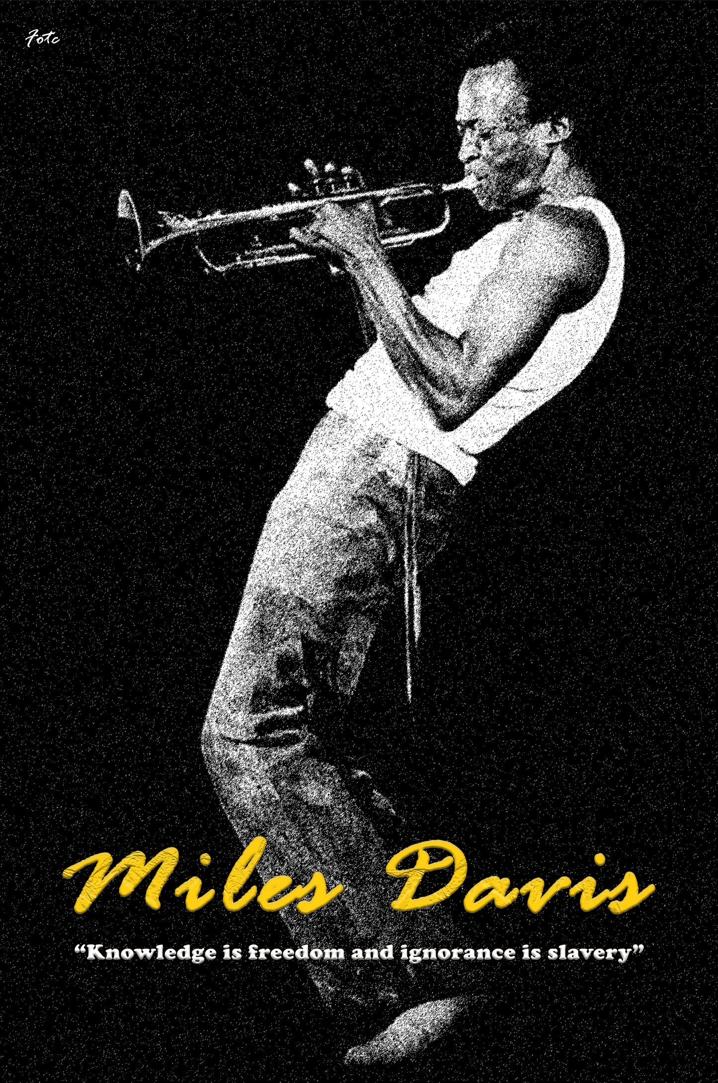 Miles Davis Poster