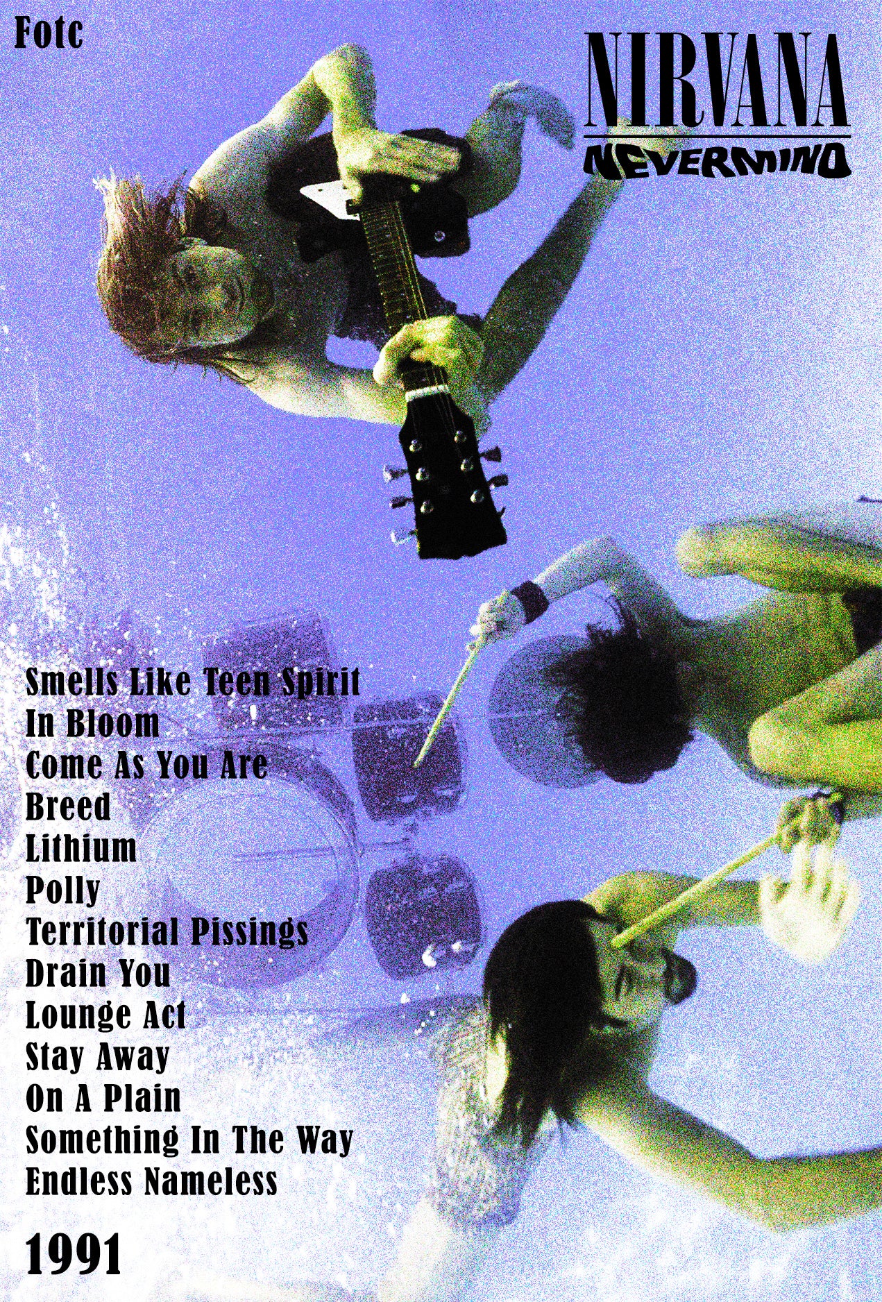 Nirvana- Nevermind Poster
