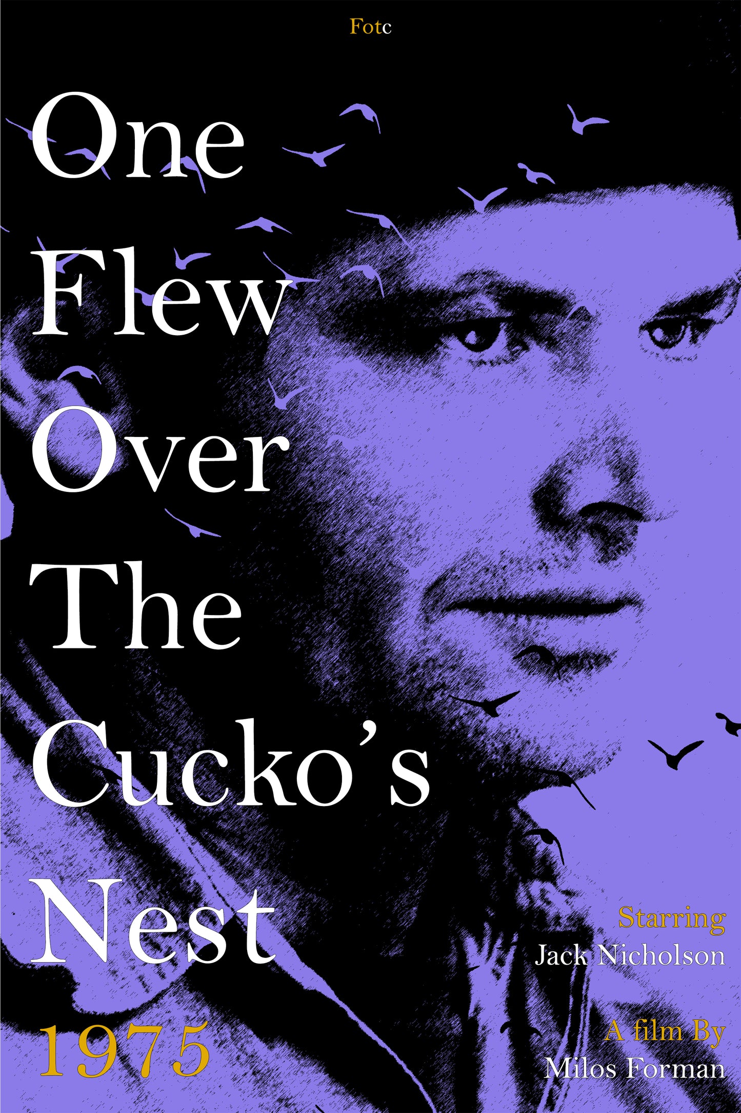 One Flew Over The Cucko's Nest Poster