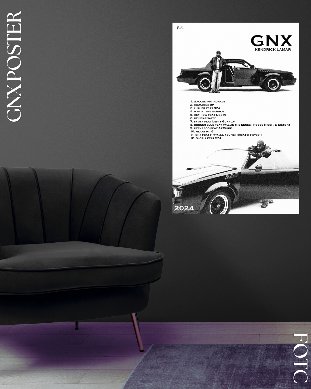 Kendrick Lamar- GNX Poster
