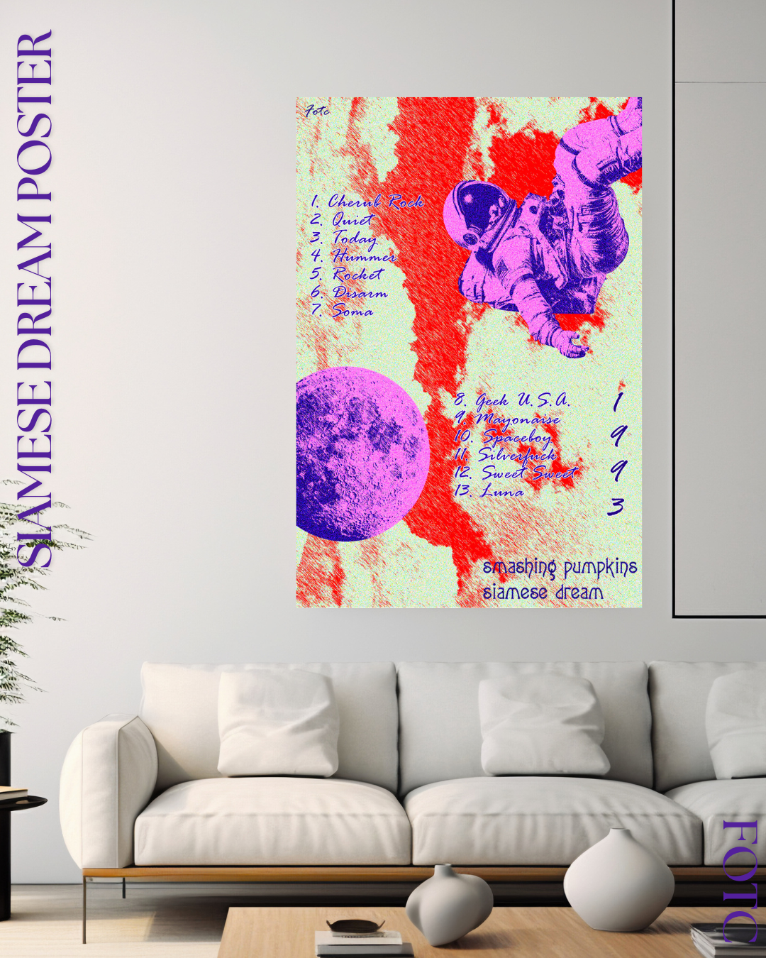 Smashing Pumpkins- Siamese Dream Poster