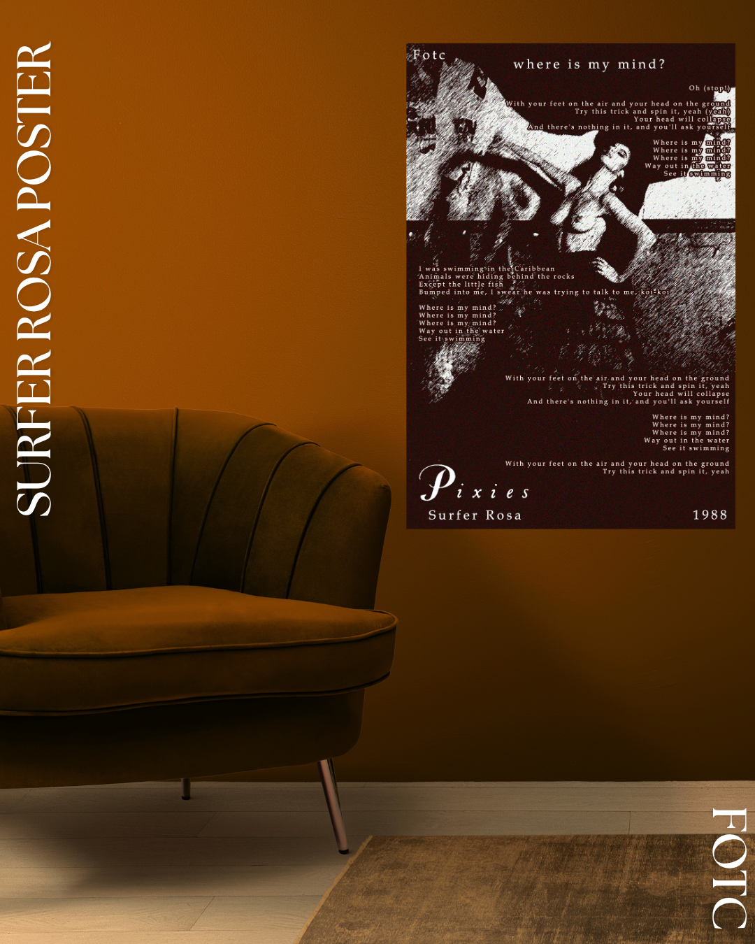 Pixies- Surfer Rosa Poster