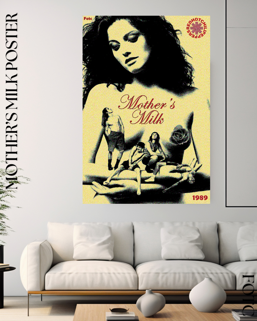Red Hot Chili Peppers- Mother's Milk Poster