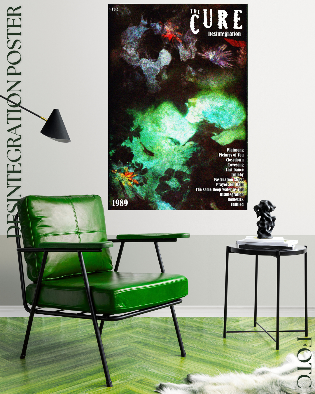 The Cure- Desintegration Poster