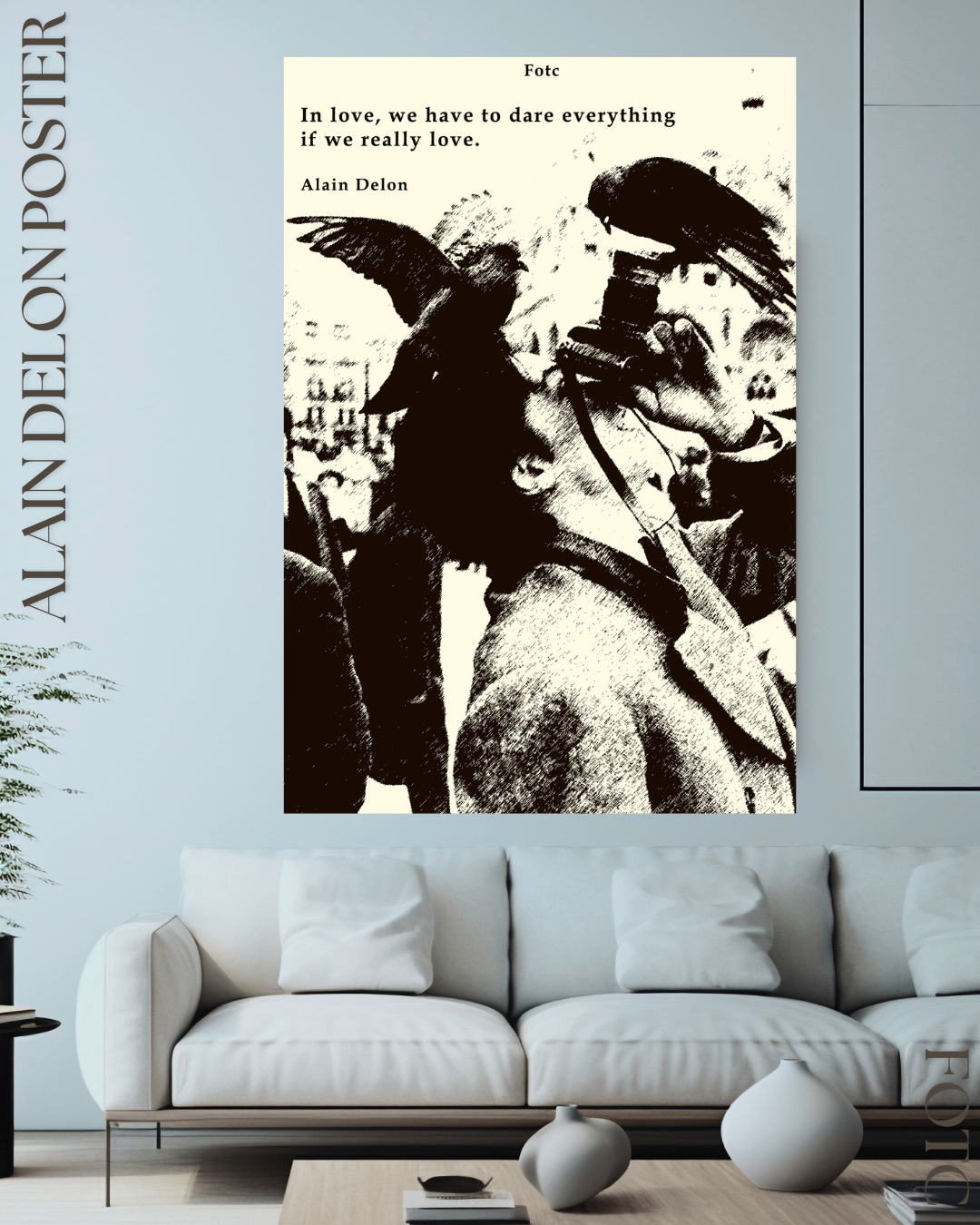Alain Delon Poster