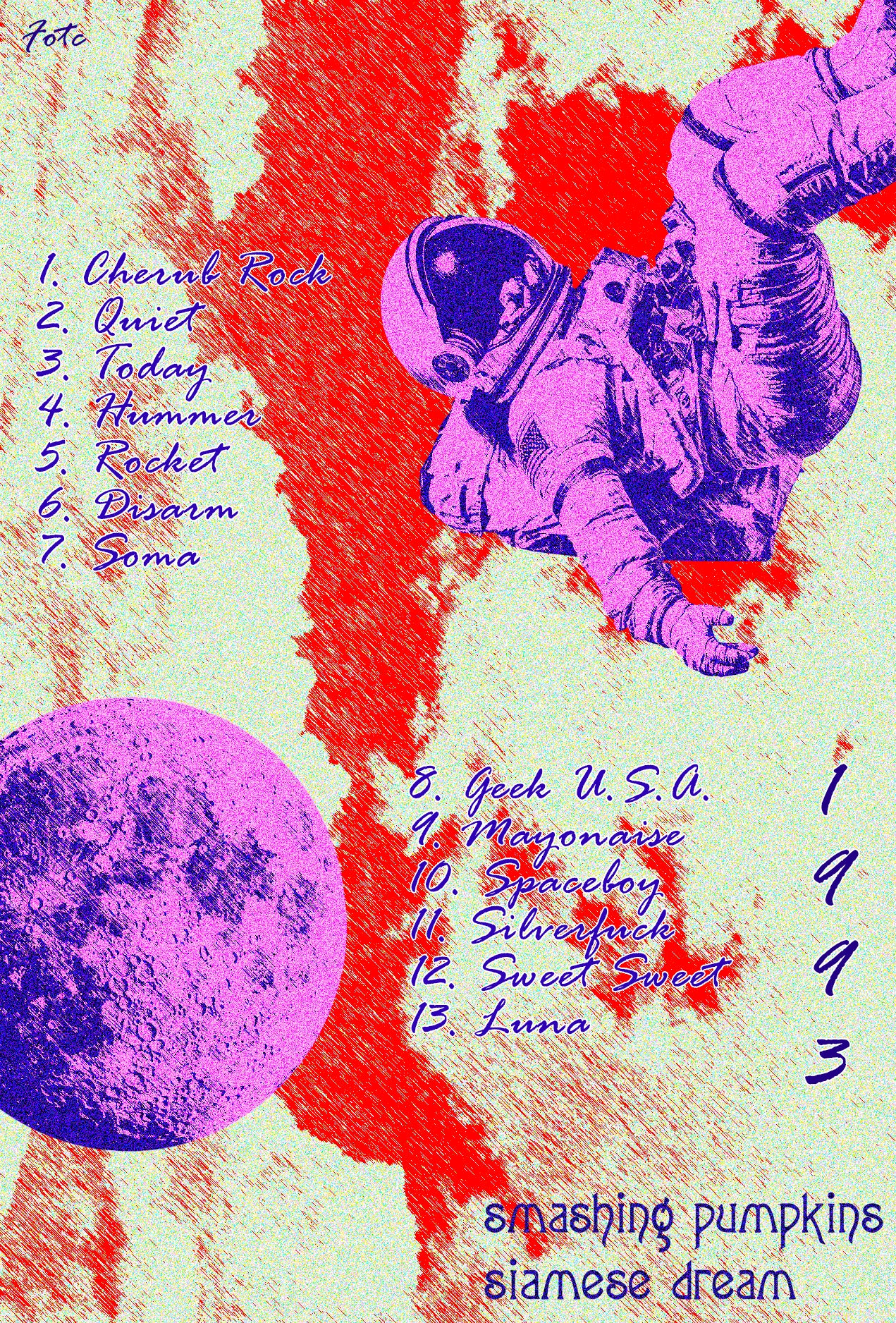 Smashing Pumpkins- Siamese Dream Poster