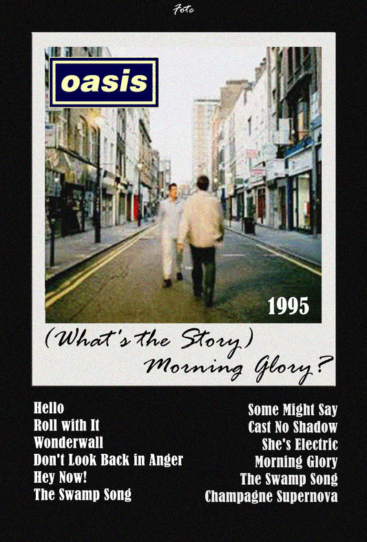 Oasis- (What's the Story) Morning Glory? Poster