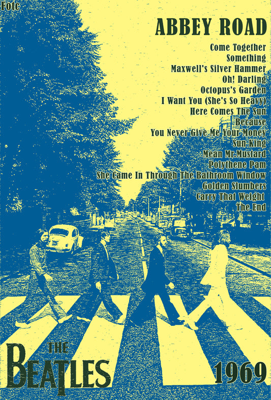 The Beatles- Abbey Road Poster