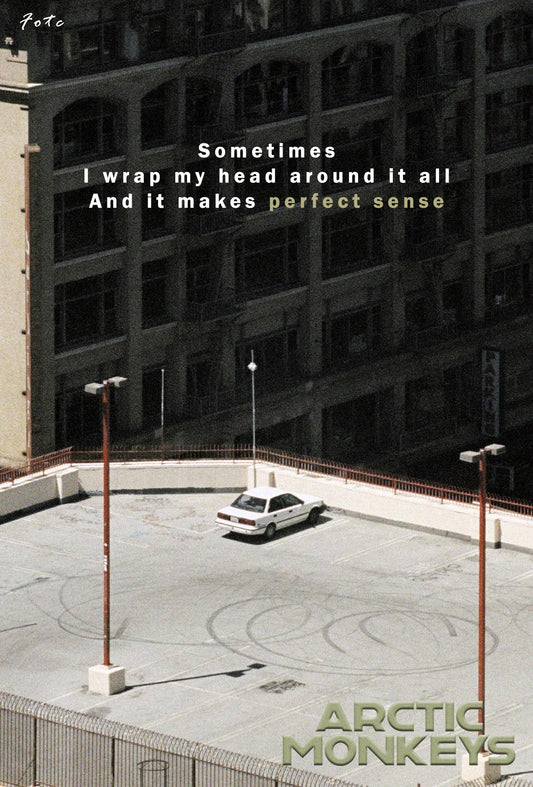 Artic Monkeys- The car Poster