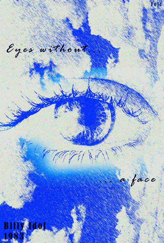 Billy Idol- Eyes Without a Face Poster