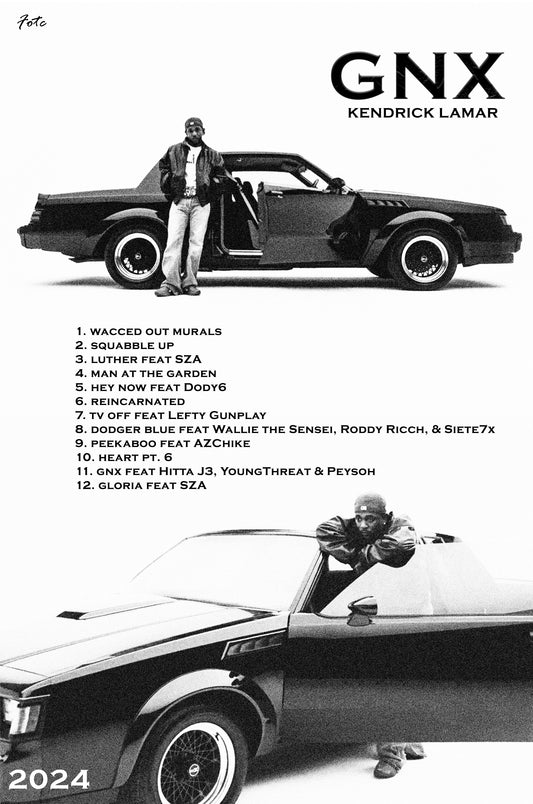 Kendrick Lamar- GNX Poster