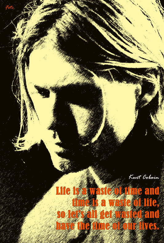 Kurt Cobain Poster