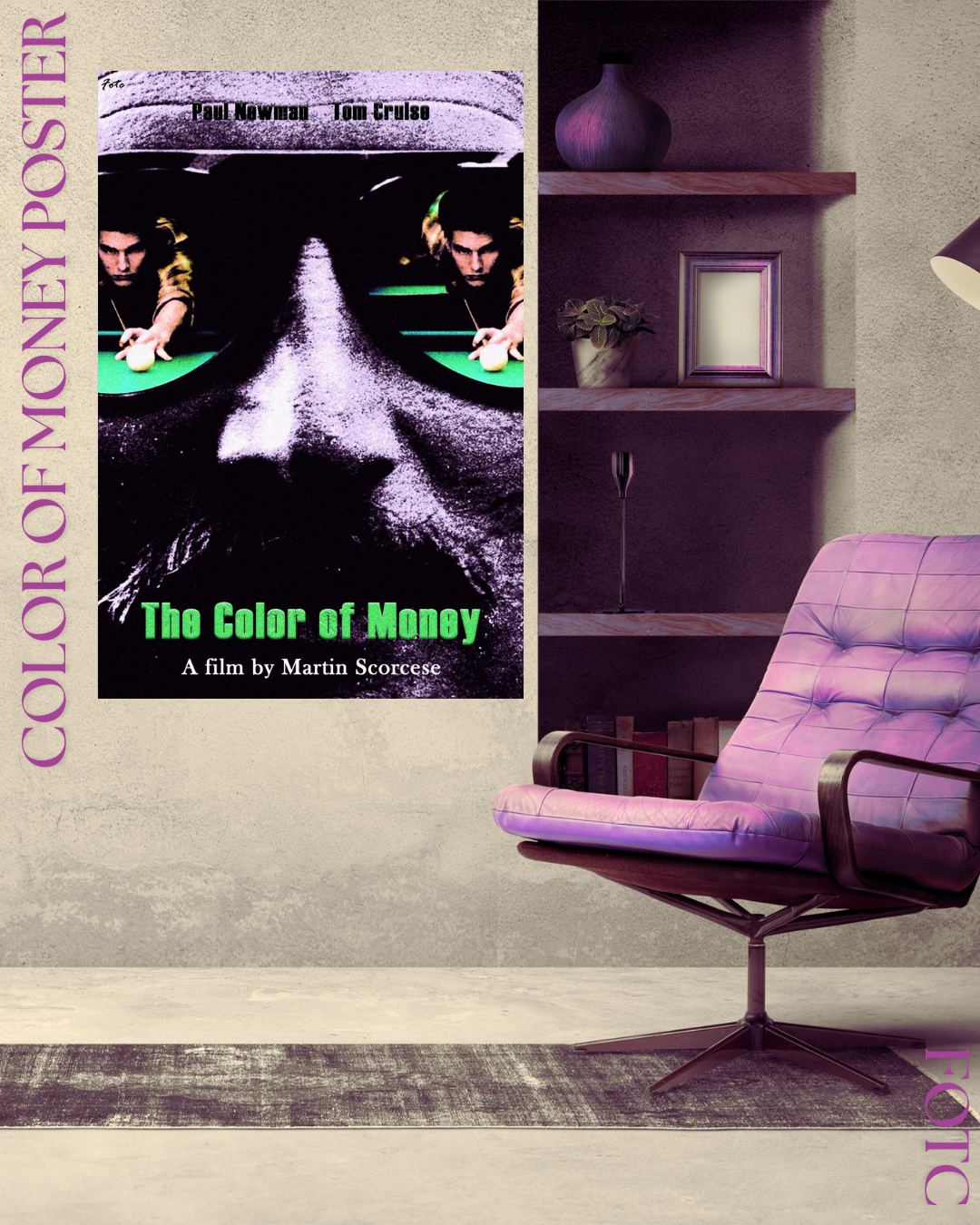 The color of money Poster