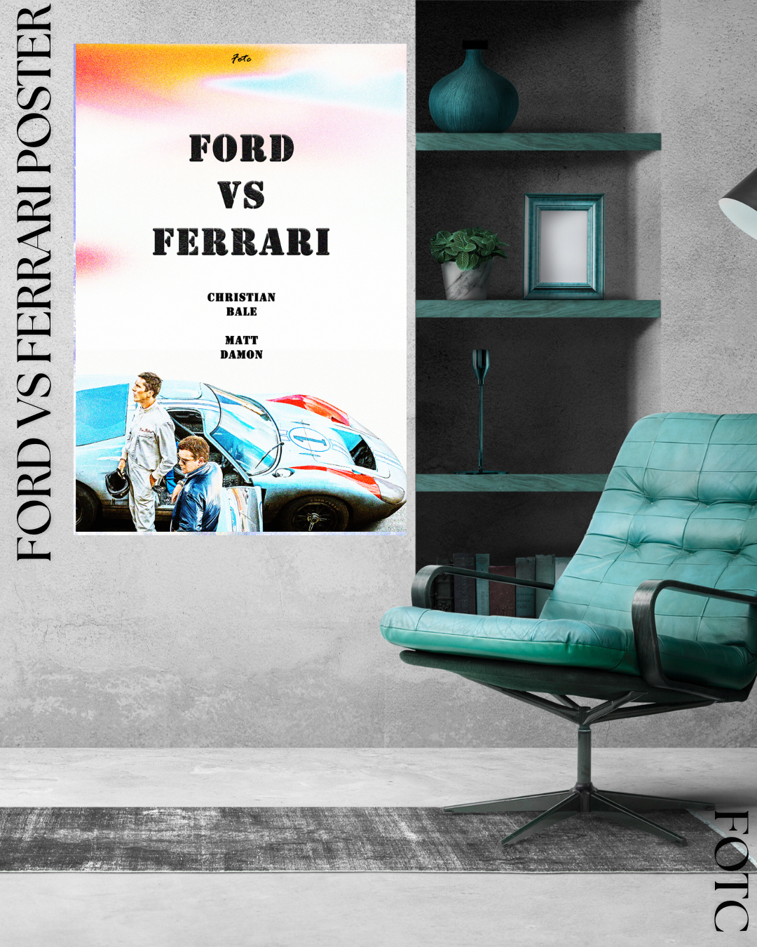 Ford Vs ferrari Poster