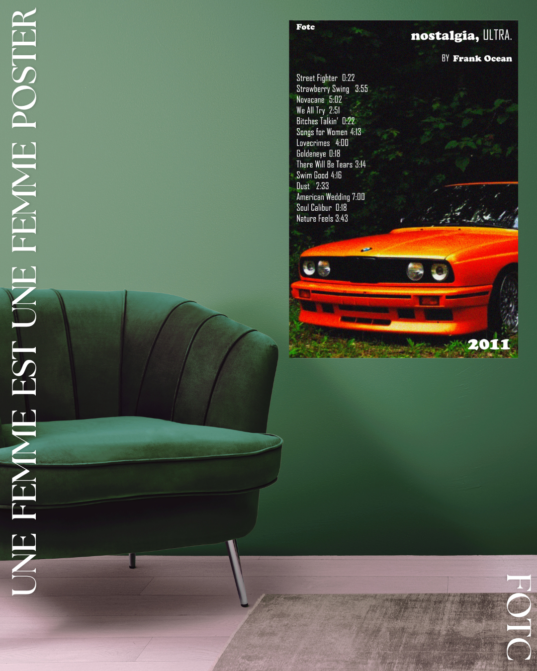 Frank Ocean- Nostaligia, Ultra Poster