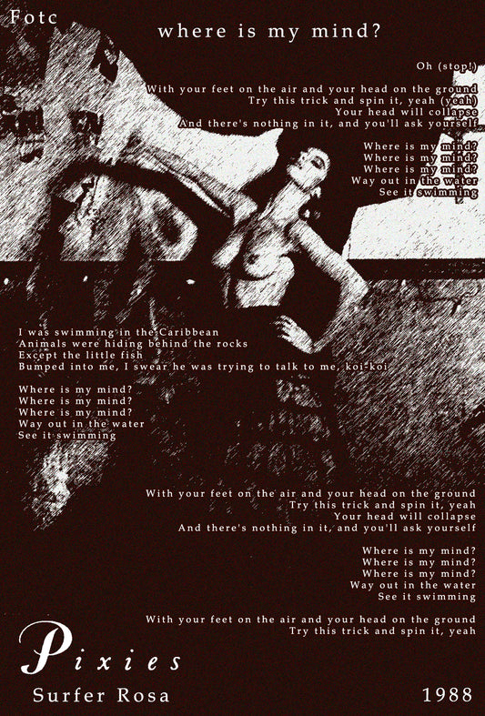 Pixies- Surfer Rosa Poster