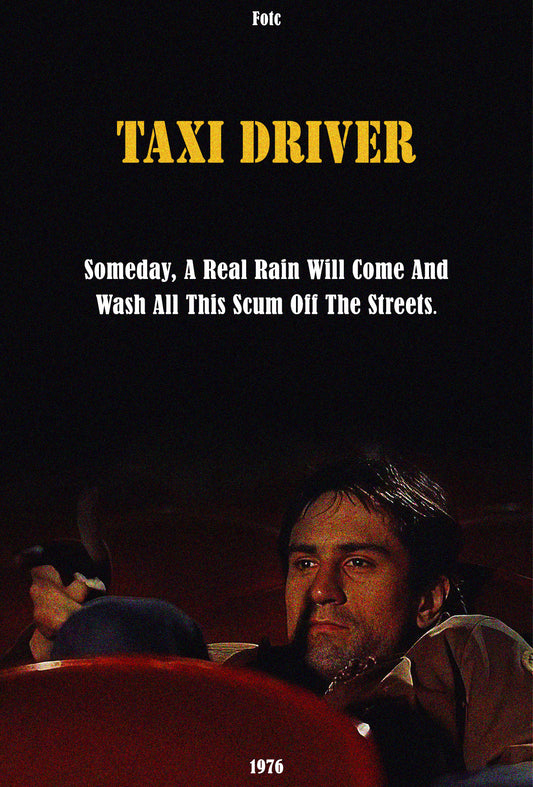 Taxi Driver Poster